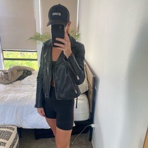 AllSaints black leather jacket